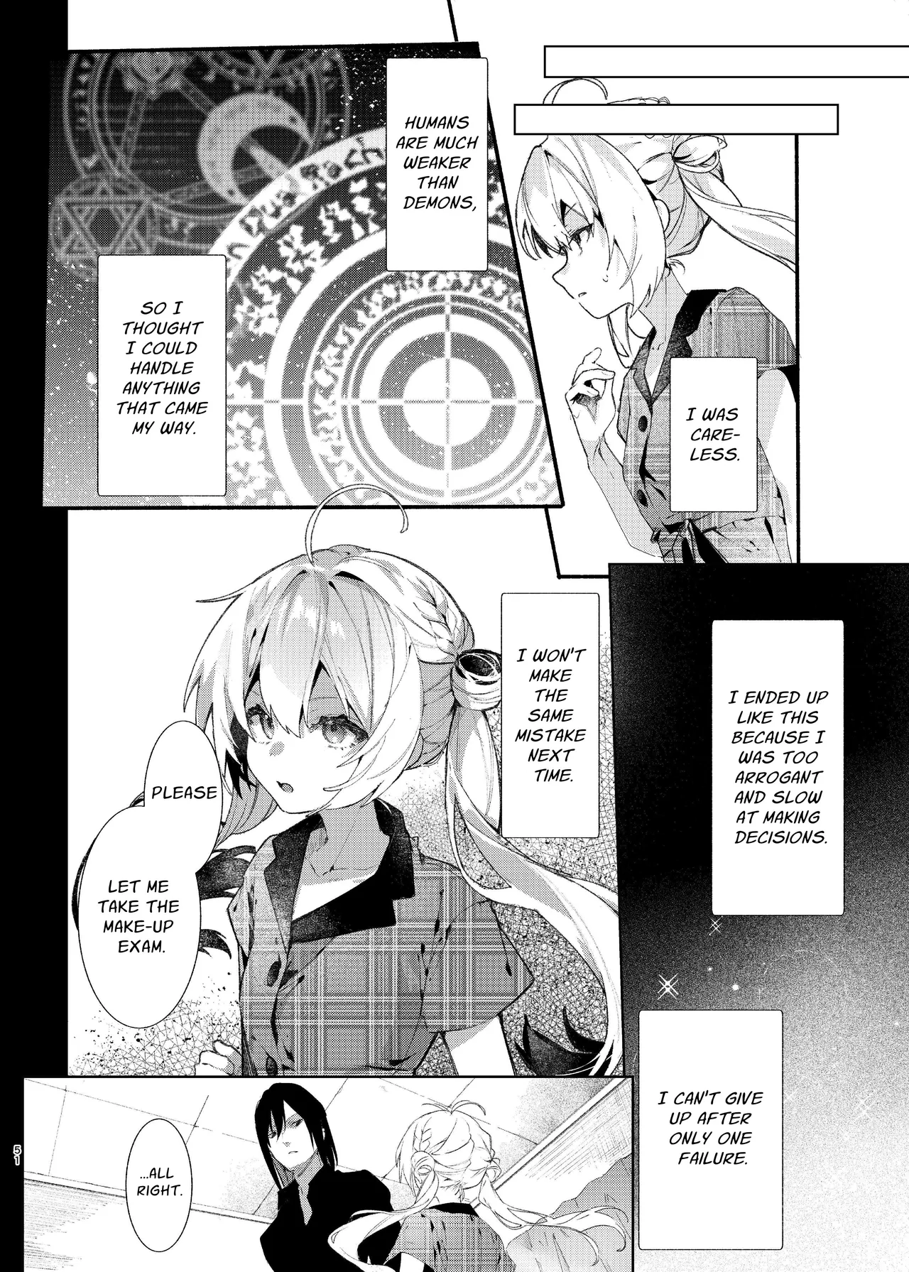 [Hankatsuu Shoujo (Enomoto Nao)]Majo Minarai wa xxx Shitakunai! - The Witch Apprentice Doesn't Want to xxx! | The Apprentice Witch Doesn't Want To XXX![English] [Cunny Garden] Page 51