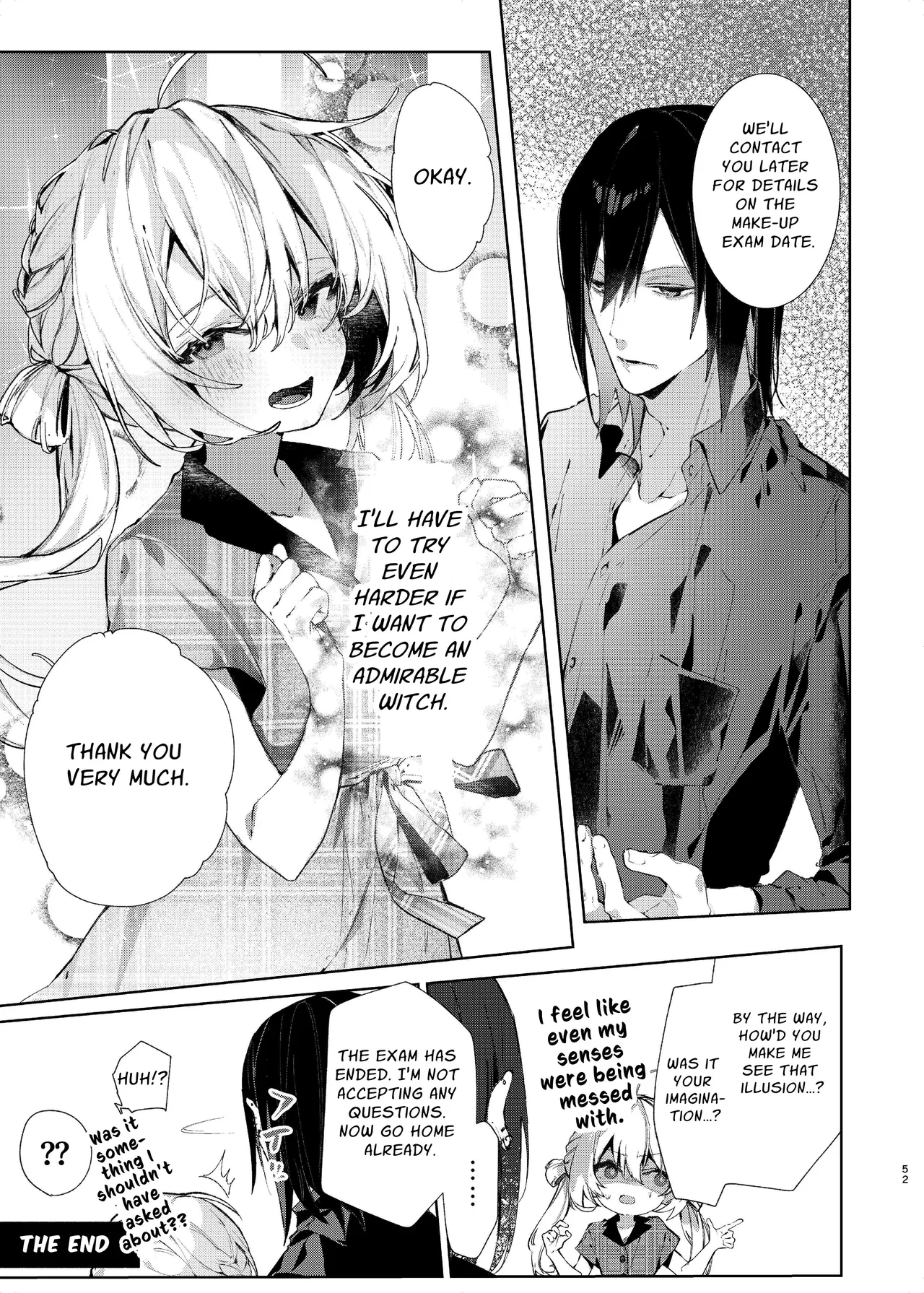 [Hankatsuu Shoujo (Enomoto Nao)]Majo Minarai wa xxx Shitakunai! - The Witch Apprentice Doesn't Want to xxx! | The Apprentice Witch Doesn't Want To XXX![English] [Cunny Garden] Page 52