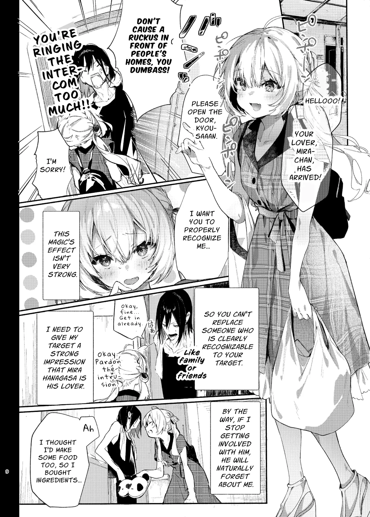 [Hankatsuu Shoujo (Enomoto Nao)]Majo Minarai wa xxx Shitakunai! - The Witch Apprentice Doesn't Want to xxx! | The Apprentice Witch Doesn't Want To XXX![English] [Cunny Garden] Page 9