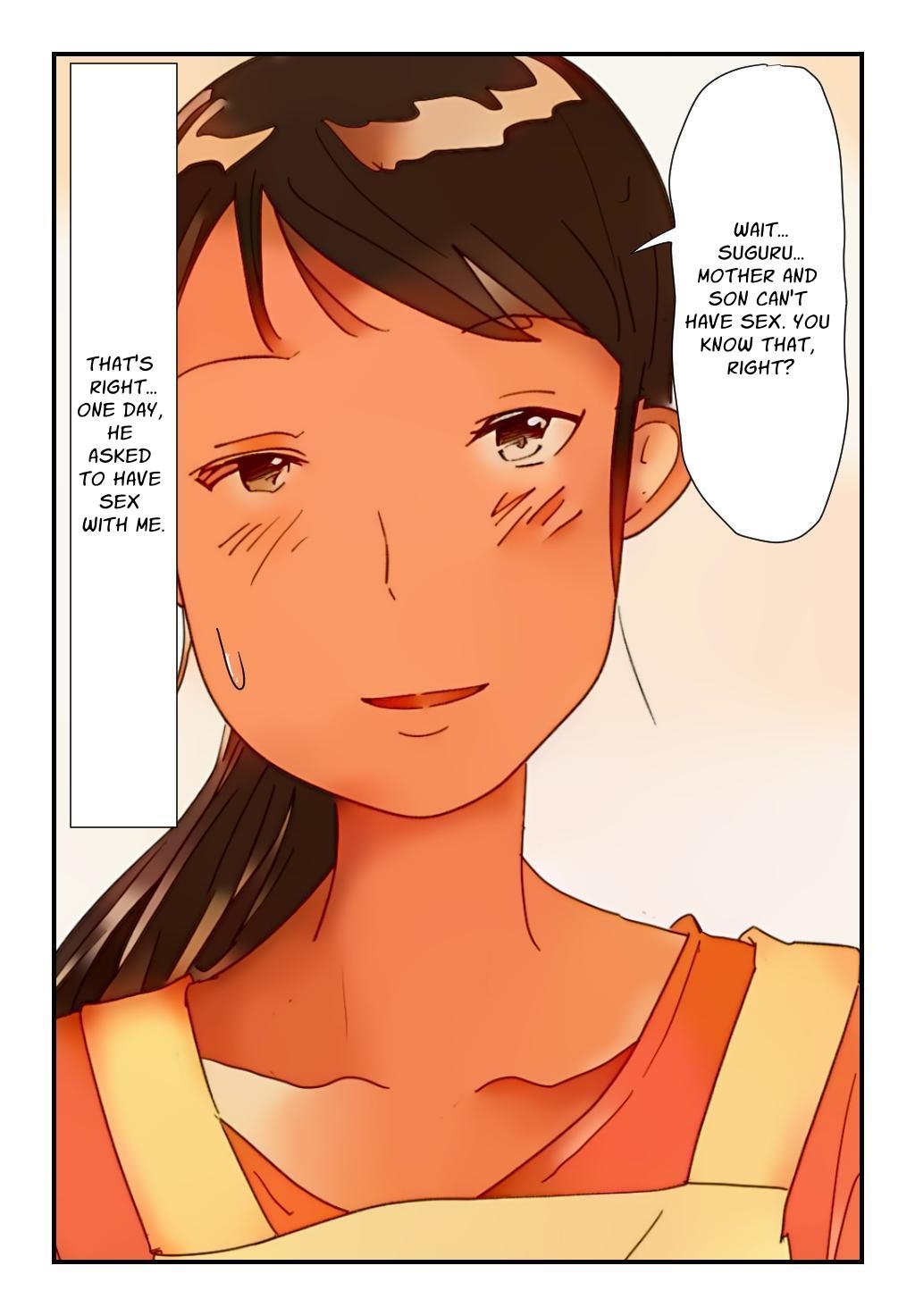 [Natsuiro Marvel]"Kinshin Soukan Taiken" Gouin na Musuko ni Nagasarete Sex made shita Hahaoya wa Watashi Desu | The Mother That Was Swept Away And Wheedled Into Sex By Her Pushy Son. That's Me.[English] [sakurei] Page 4