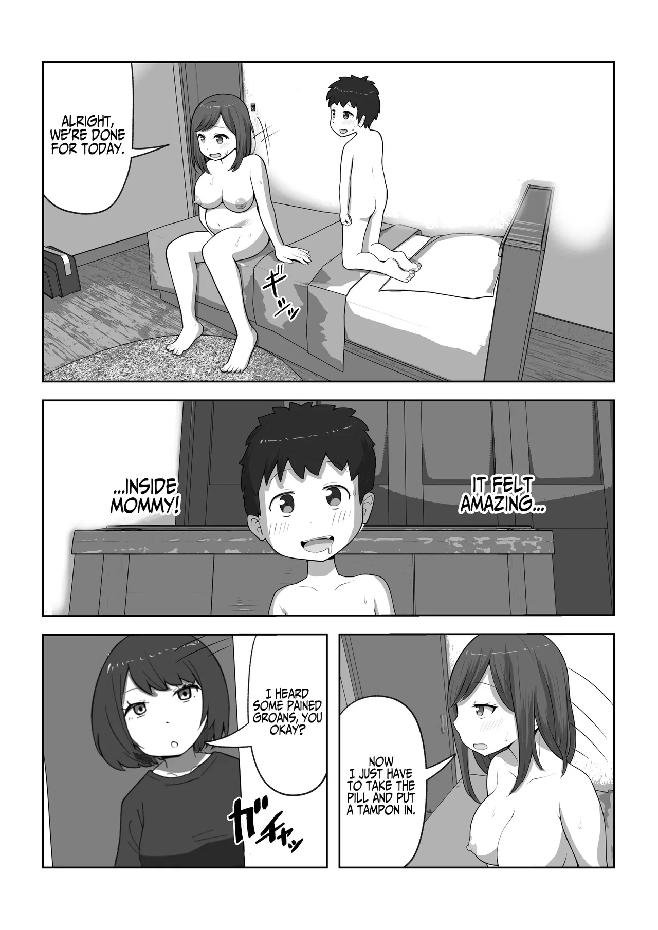 [Resoman Manga Koubou]Musuko no Musei ga Egetsunai | His Wet Dream's Are Outrageous[English] [Iulius] Page 35