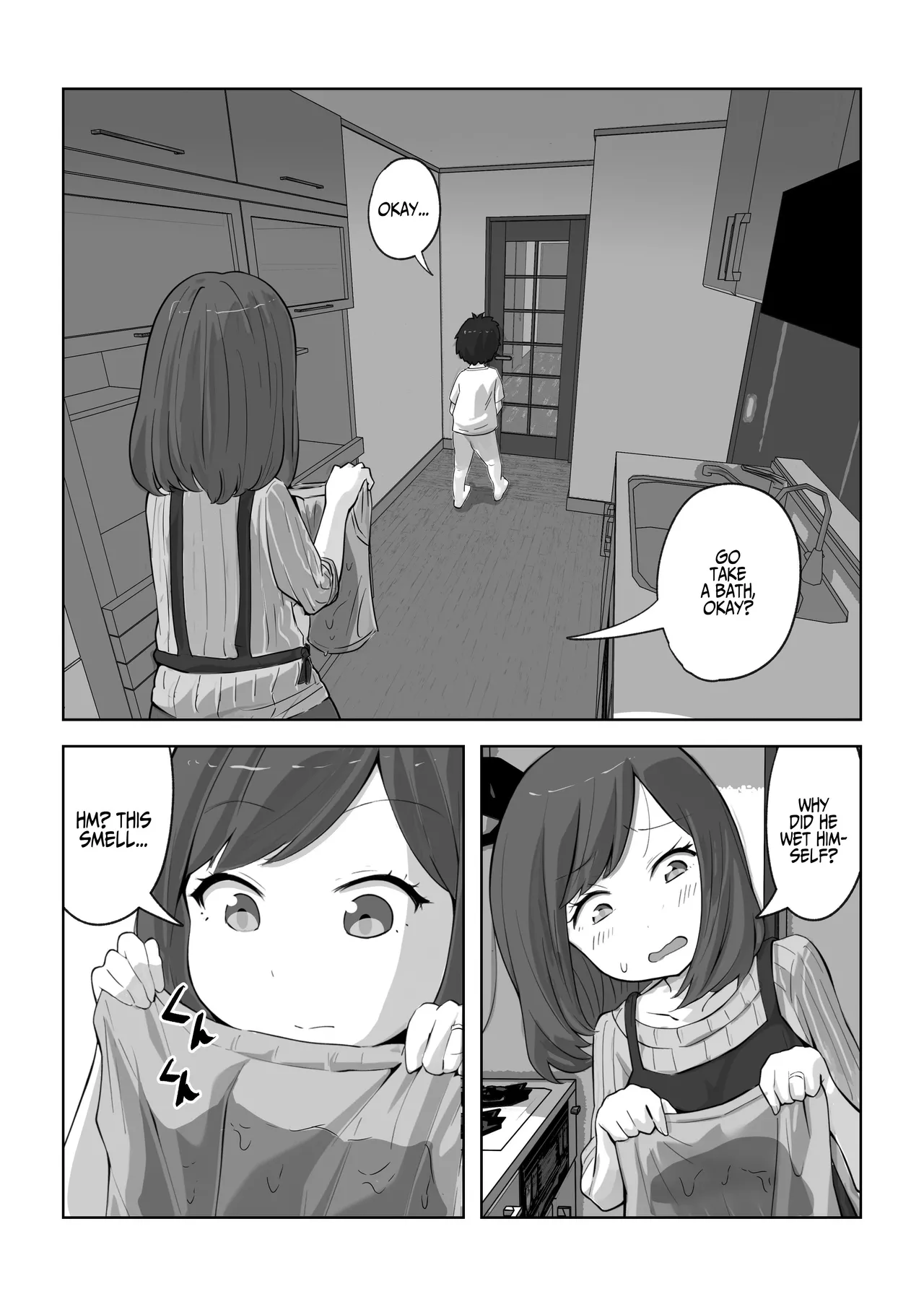 [Resoman Manga Koubou]Musuko no Musei ga Egetsunai | His Wet Dream's Are Outrageous[English] [Iulius] Page 4