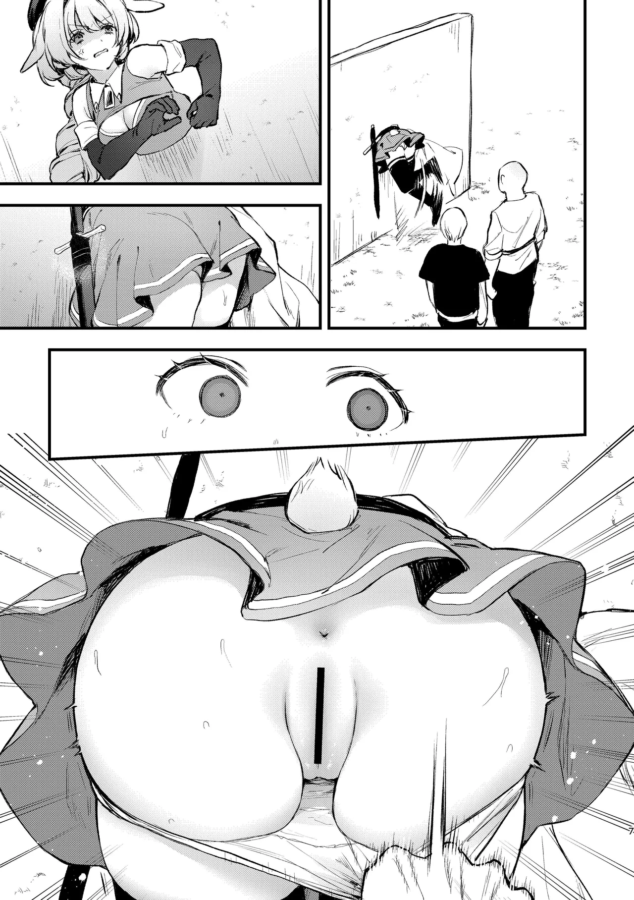 [Beans Mame (Mochiji)]Kabeshiri Usagi Boukensha, Kusuri de Kyousei Hatsujou!? | KABESHIRI ~ass in the wall gloryhole~ Bunny Adventurer's Drug Induced Estrus[English] [よろきんパン工場] [Digital] Page 47