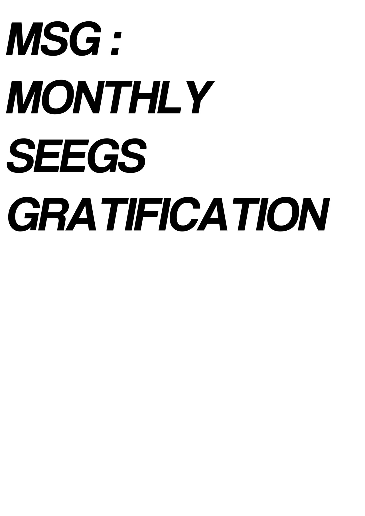 [SiFarid]MSG : Monthly Sex Gratification(Pavolia Reine) (English) Page 2