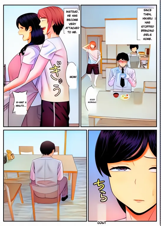 [Aramaa]Less no Hahaoya ga Yarichin no Musuko ni Semarareru[English] Page 38