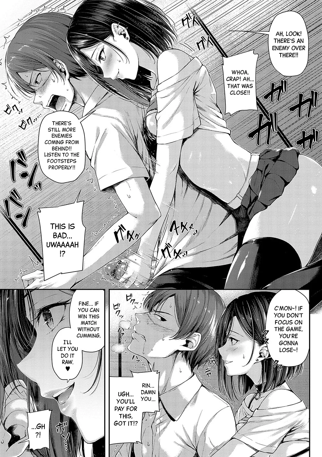 [Napo]Koi no Gunfight | Love's Gunfight Ch.1-2[English] [Black Grimoires] [Decensored] [Digital] Page 14