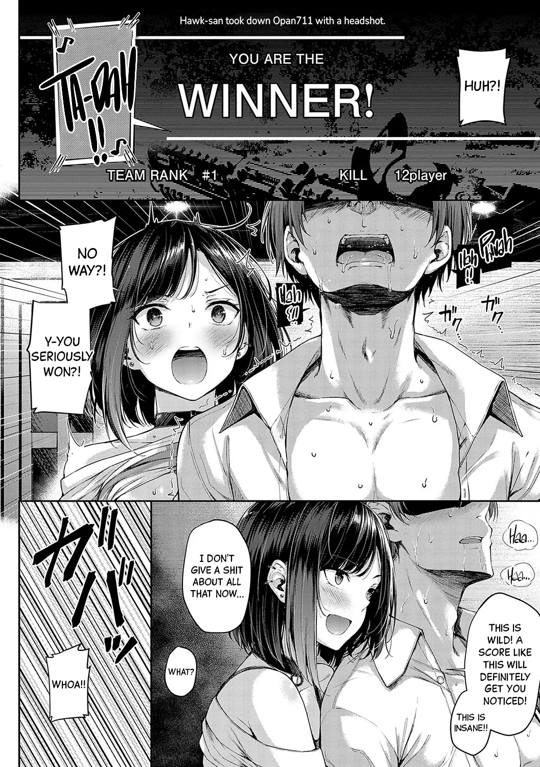 [Napo]Koi no Gunfight | Love's Gunfight Ch.1-2[English] [Black Grimoires] [Decensored] [Digital] Page 19
