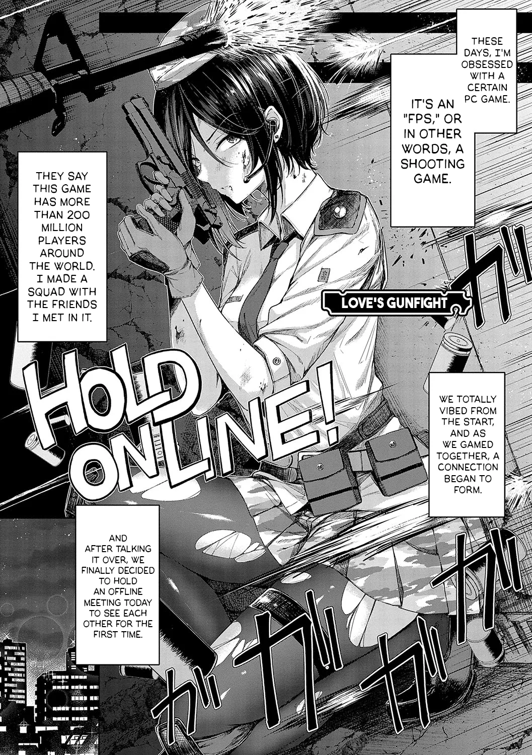 [Napo]Koi no Gunfight | Love's Gunfight Ch.1-2[English] [Black Grimoires] [Decensored] [Digital] Page 4