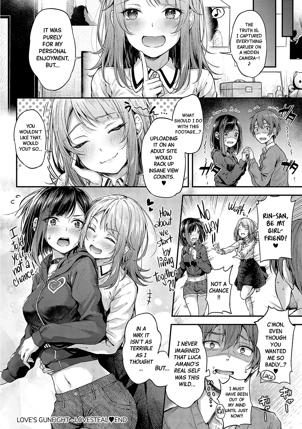 [Napo]Koi no Gunfight | Love's Gunfight Ch.1-2[English] [Black Grimoires] [Decensored] [Digital] Page 63