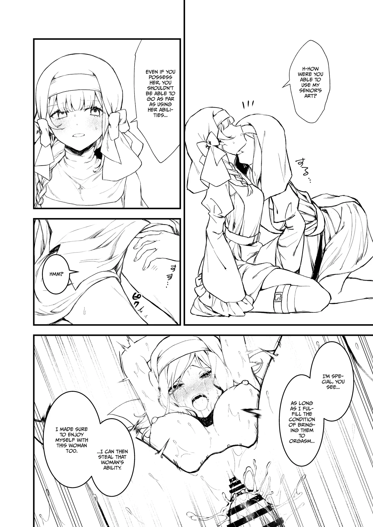 [Beans Mame (Mochiji)]Haiboku no Daishou ~Okasare Ubaware Hametsu suru Shuudoujou~ | Price of Defeat: Downfall of the Violated and Plundered Sister[English] [Kimagure] [Digital] Page 105