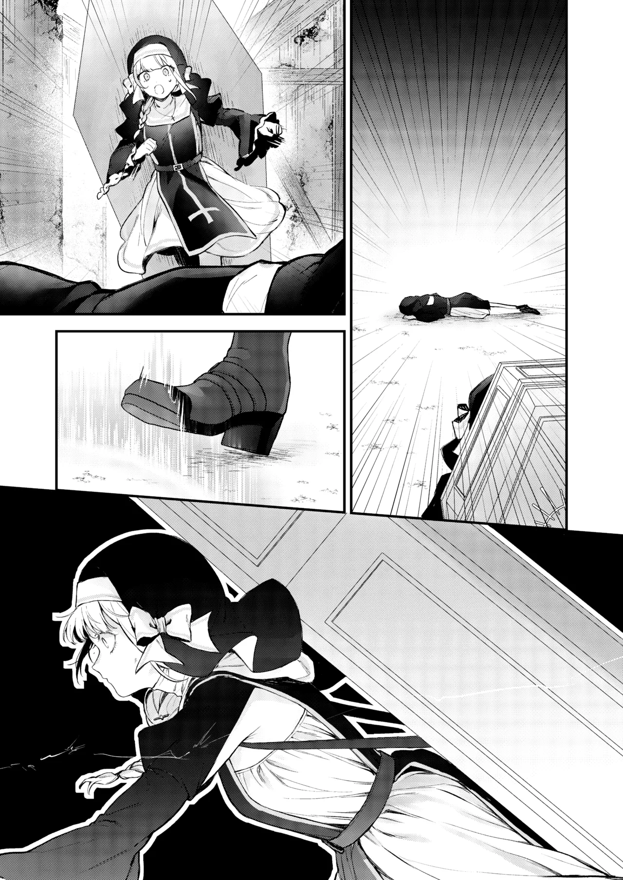 [Beans Mame (Mochiji)]Haiboku no Daishou ~Okasare Ubaware Hametsu suru Shuudoujou~ | Price of Defeat: Downfall of the Violated and Plundered Sister[English] [Kimagure] [Digital] Page 192
