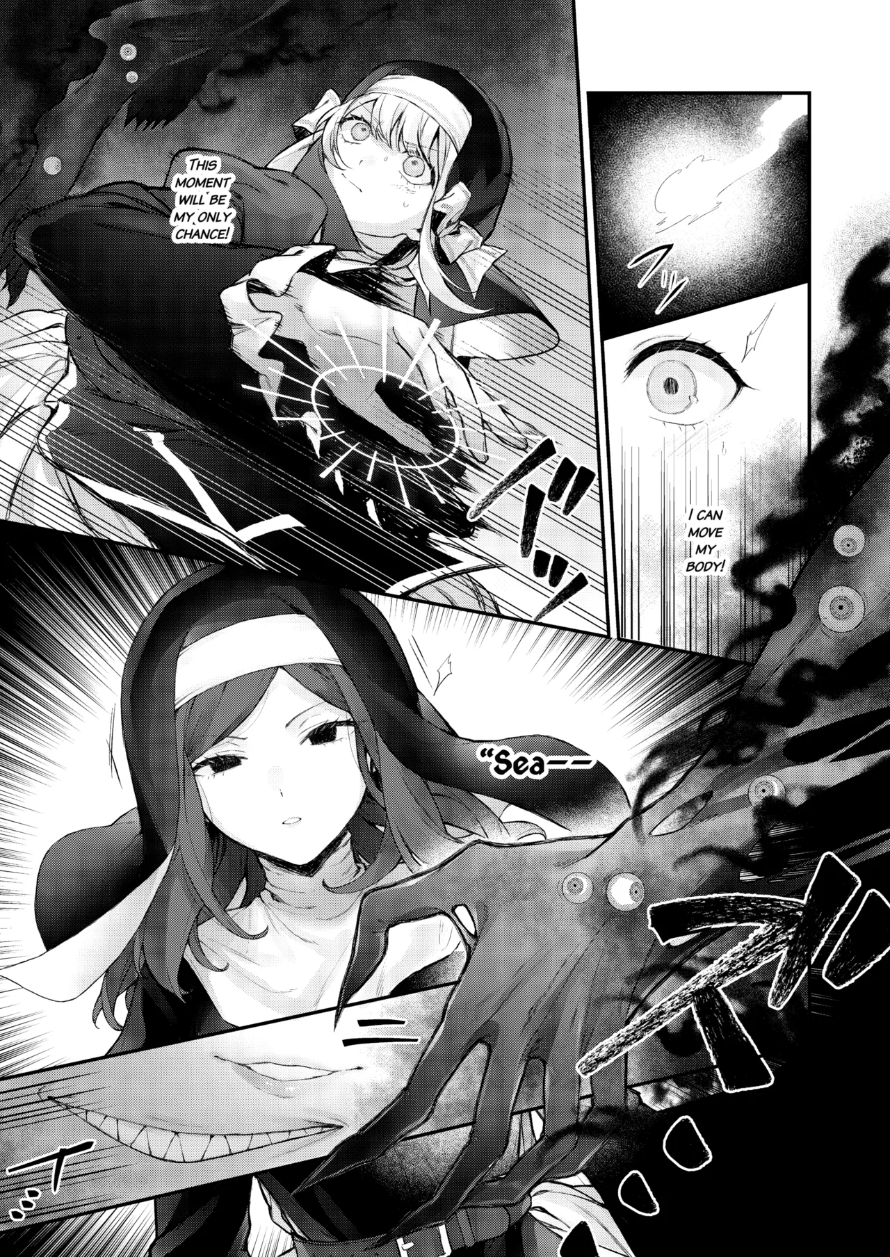 [Beans Mame (Mochiji)]Haiboku no Daishou ~Okasare Ubaware Hametsu suru Shuudoujou~ | Price of Defeat: Downfall of the Violated and Plundered Sister[English] [Kimagure] [Digital] Page 68