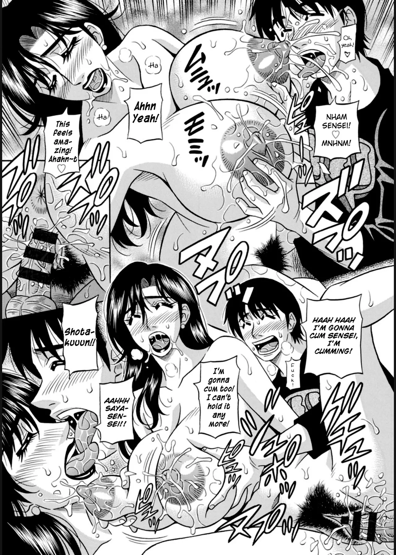 [Ozaki Akira]HELP! Saya Sensei Ch.1-7[English] [Digital] Page 40