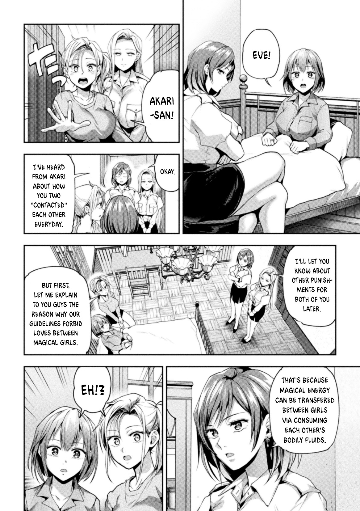 [Nagashiro Rouge]Eigyou Mahou Shoujo ga Kiss Shitara Ch. 1-3 | When Magical Girls Kiss Chapter 1-3 (END) + Extra[English] Page 61