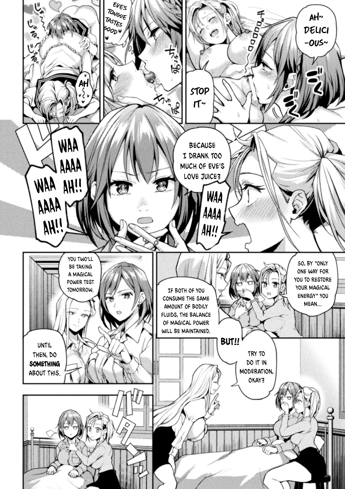 [Nagashiro Rouge]Eigyou Mahou Shoujo ga Kiss Shitara Ch. 1-3 | When Magical Girls Kiss Chapter 1-3 (END) + Extra[English] Page 63