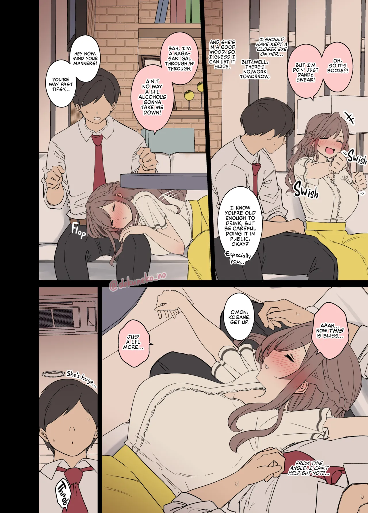 [Dokuneko Noil]Tsukioka Kogane ni Warui Koto o Suru Hanashi (Zenpen) | Tsukioka Kogane Has a Very Bad Night(Part 1) (THE iDOLM@STER: Shiny Color) [English] [Fap It Scans] [Decensored] Page 3