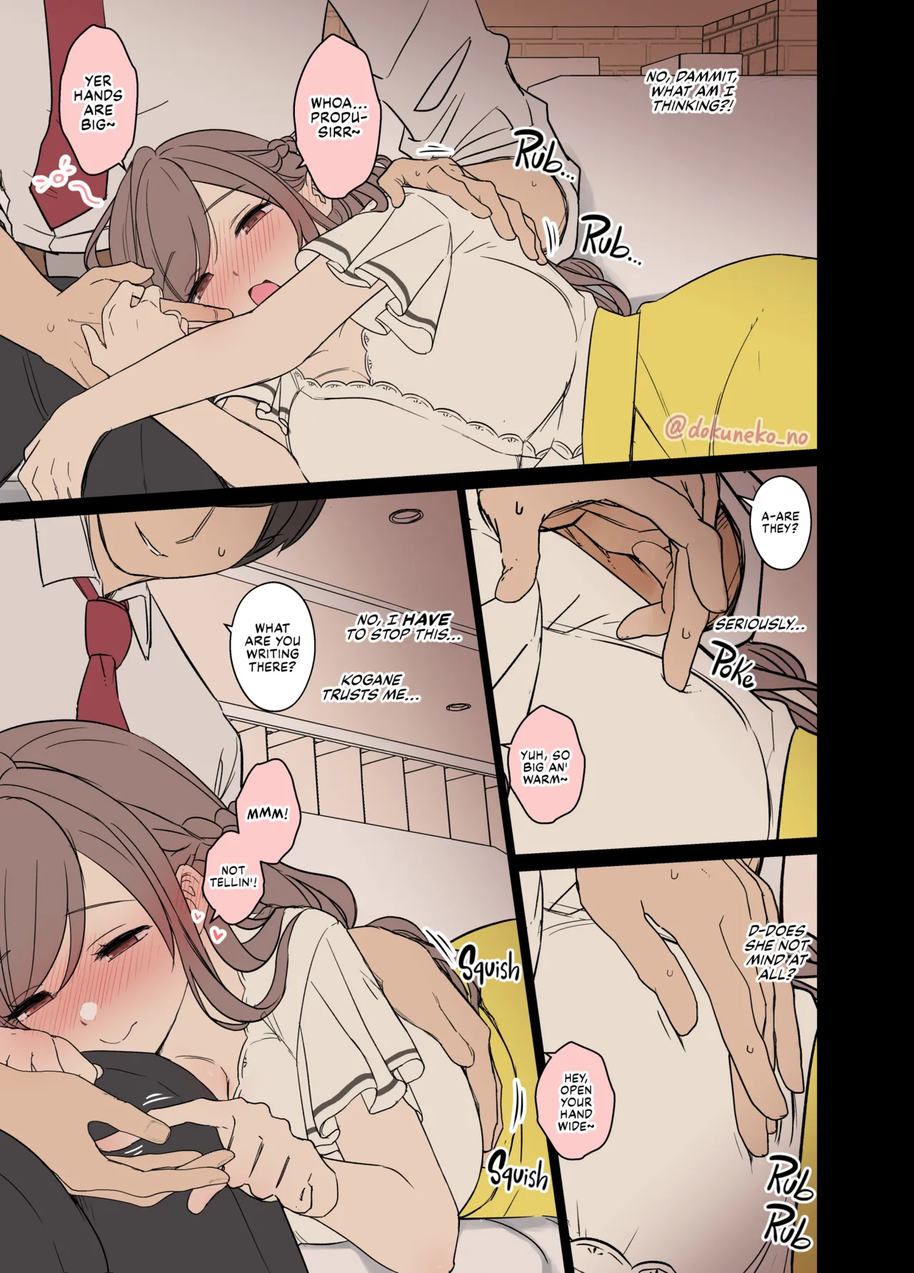 [Dokuneko Noil]Tsukioka Kogane ni Warui Koto o Suru Hanashi (Zenpen) | Tsukioka Kogane Has a Very Bad Night(Part 1) (THE iDOLM@STER: Shiny Color) [English] [Fap It Scans] [Decensored] Page 4