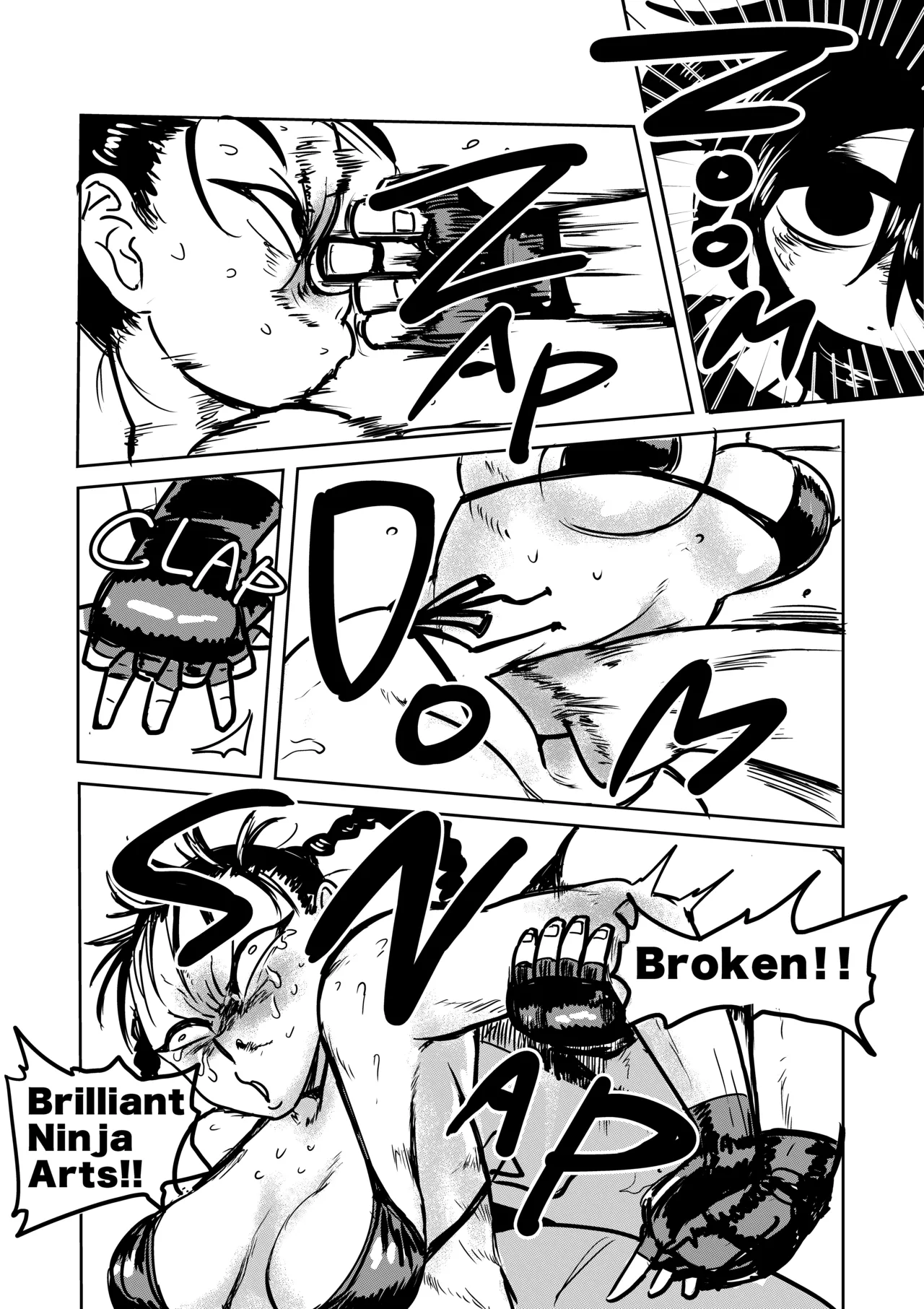 [Popo Yama Mangetsu]Zetsumei Ninshin Akume Battle | Fatal Pregancy Acme Battle[English] Page 8