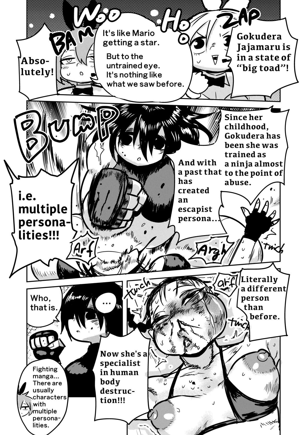 [Popo Yama Mangetsu]Zetsumei Ninshin Akume Battle | Fatal Pregancy Acme Battle[English] Page 9
