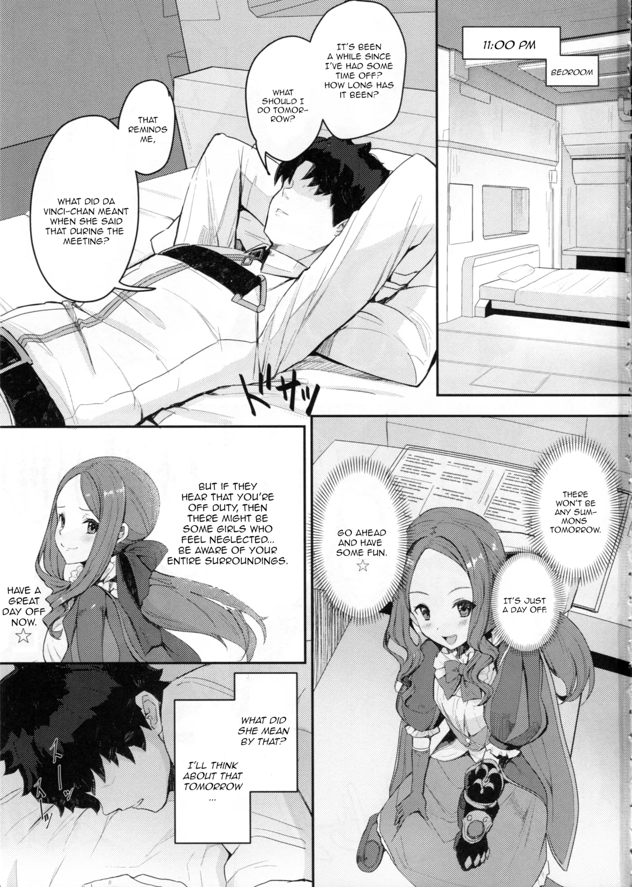 (C105) [Yurutto Pocket (Untue)]Chaldea Master no Wari to Isogashii Kyuujitsu(Fate/Grand Order) [English] [CGrascal] Page 2