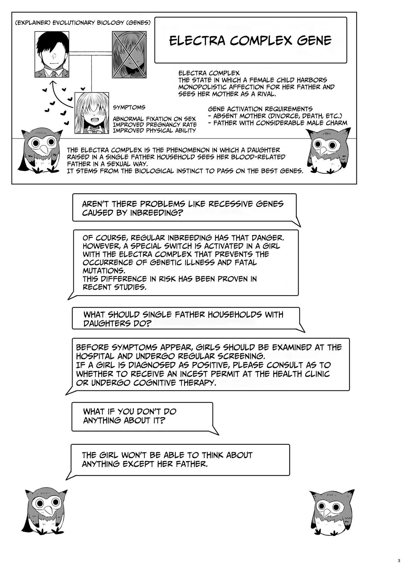[Furafura Toxin (Arano Oki)]Idensei Shikkan no Risk ga Nai nara Papa to Kozukuri Shite mo Ii yo ne | No Risk Of Genetic Diseases Means Daddy-Daughter Baby Making[English] [Carousel] [Digital] Page 3