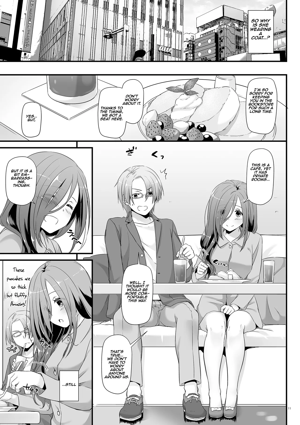 [Digital Lover (Nakajima Yuka)]Jimi Zokusei Dohentai Kanojo Seifuku Rakuen 34 | Plain-Looking Perverted Girlfriend - Uniform Paradise 34[English] [Aishi21] [Digital] Page 11