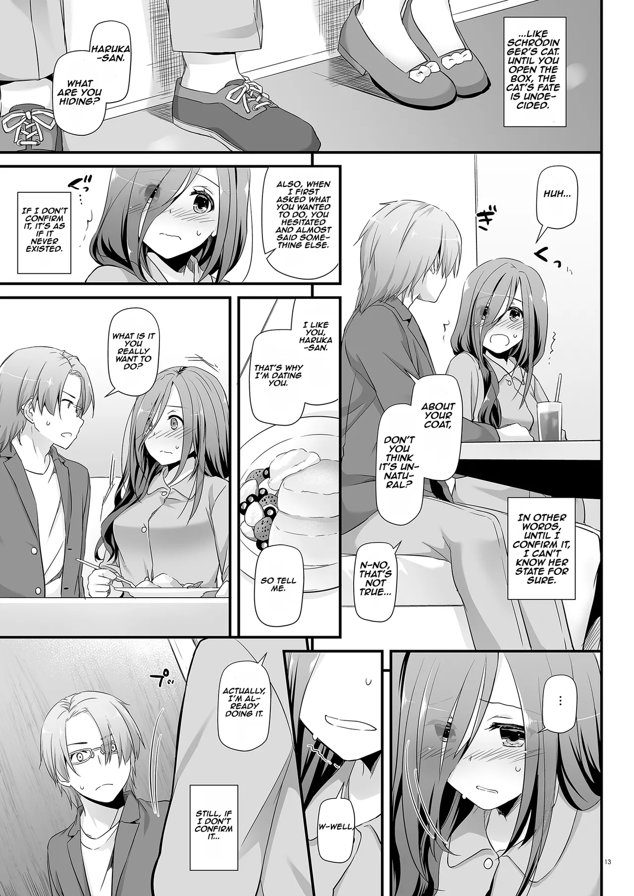 [Digital Lover (Nakajima Yuka)]Jimi Zokusei Dohentai Kanojo Seifuku Rakuen 34 | Plain-Looking Perverted Girlfriend - Uniform Paradise 34[English] [Aishi21] [Digital] Page 13