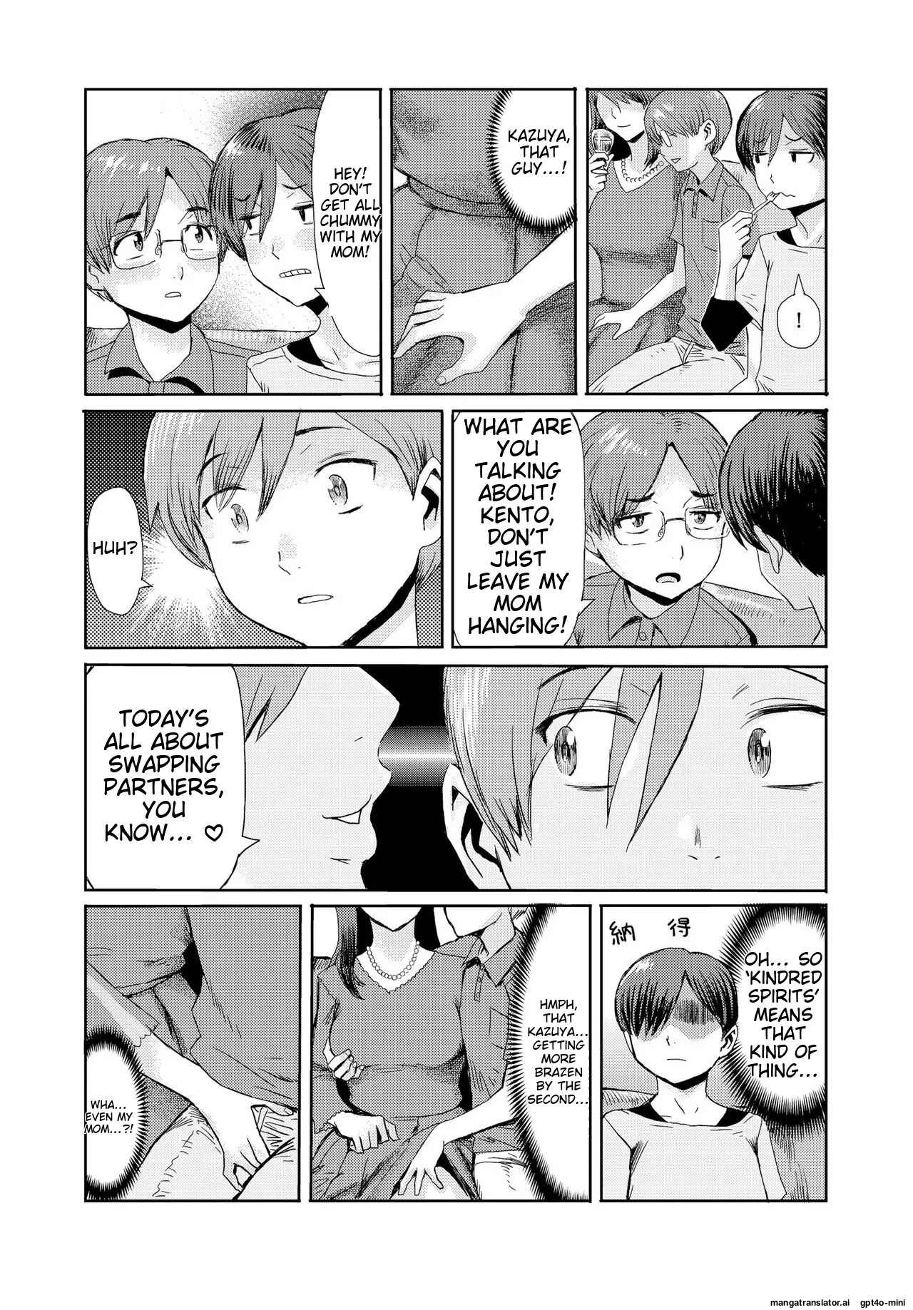 [Kuroiwa Menou]Soukan Syoukougun ~Boku dake no Mesumama~  Incest Syndrome My Mom Belongs to Me[English] [Decensored] (Chapters 1-9) {WitzMacher} Page 127