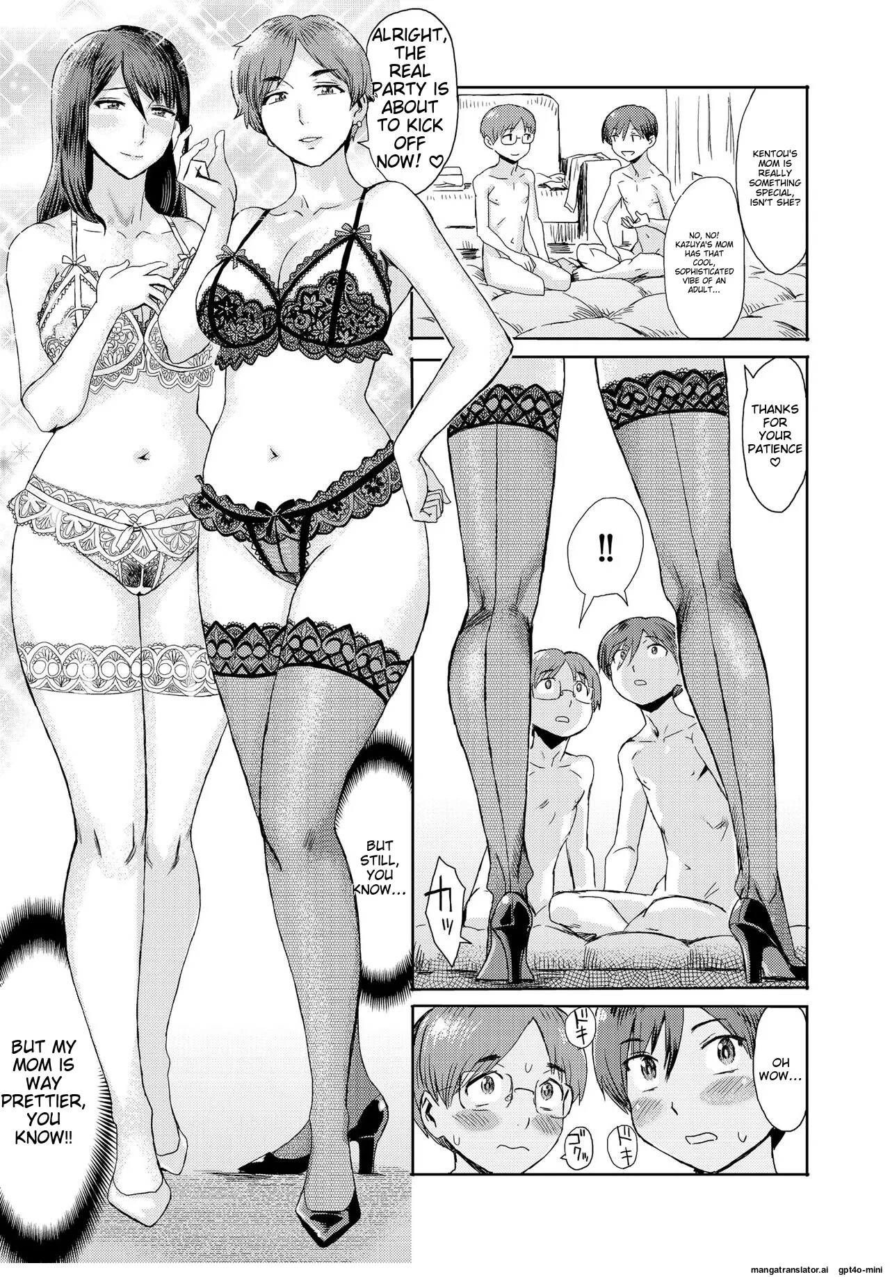 [Kuroiwa Menou]Soukan Syoukougun ~Boku dake no Mesumama~  Incest Syndrome My Mom Belongs to Me[English] [Decensored] (Chapters 1-9) {WitzMacher} Page 129