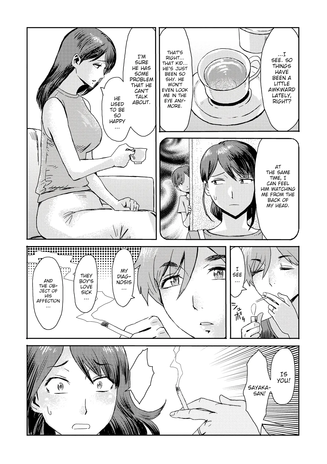 [Kuroiwa Menou]Soukan Syoukougun ~Boku dake no Mesumama~  Incest Syndrome My Mom Belongs to Me[English] [Decensored] (Chapters 1-9) {WitzMacher} Page 28