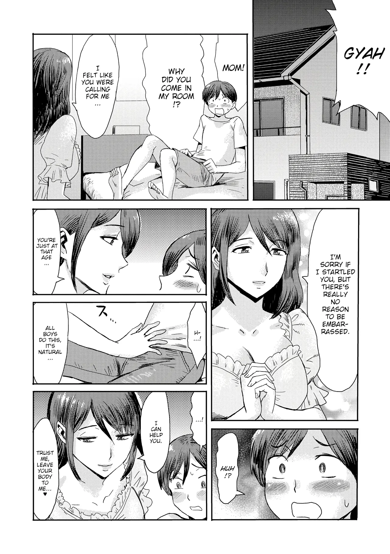 [Kuroiwa Menou]Soukan Syoukougun ~Boku dake no Mesumama~  Incest Syndrome My Mom Belongs to Me[English] [Decensored] (Chapters 1-9) {WitzMacher} Page 54