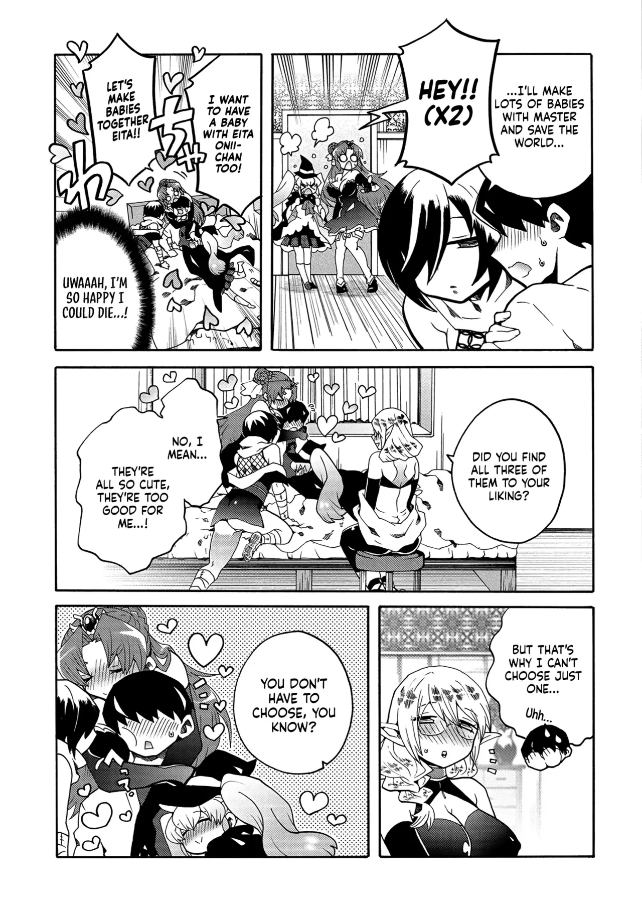 Erosugi Cheat De Isekai Harem♪ Comic Anthology | ; Otherworldly Harem with Extremely Erotic Cheats Comic Anthology(complete) Page 107