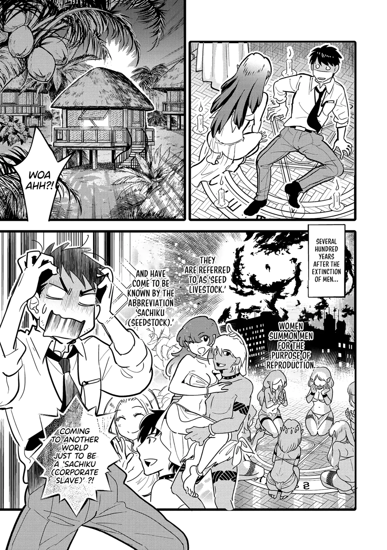 Erosugi Cheat De Isekai Harem♪ Comic Anthology | ; Otherworldly Harem with Extremely Erotic Cheats Comic Anthology(complete) Page 5
