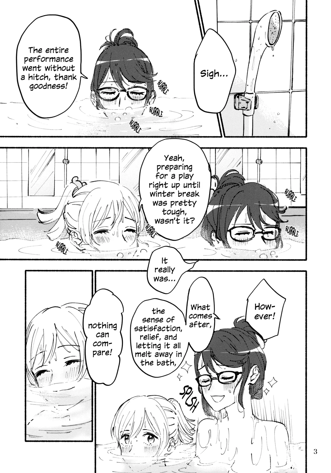 (Girls Love Festival 29) [296504 (Ibukuro)]Yokujou Appassionato | Bathtime Appassionato(Shoujo Kageki Revue Starlight) [English] Page 4