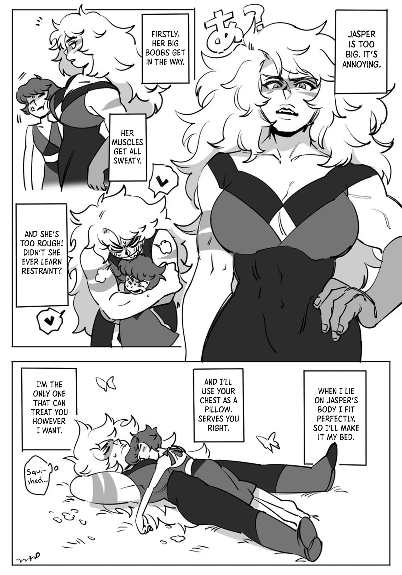 [Jasmin & Brenda (nano)]Anata no Koto wa Suki ja Nai kedo | I Don't Like You, But + Extras(Steven Universe) [English] [Digital] Page 24