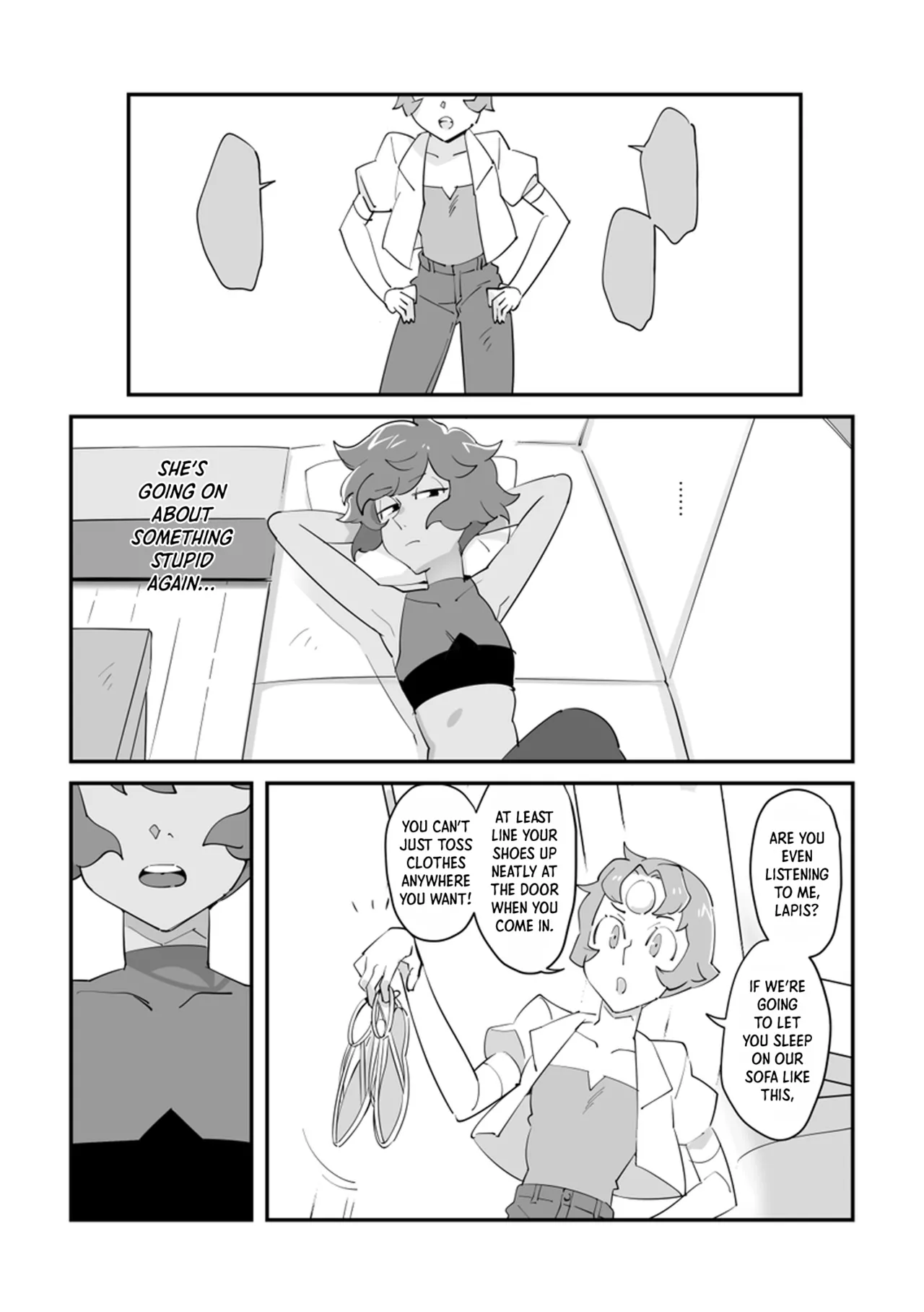 [Jasmin & Brenda (nano)]Anata no Koto wa Suki ja Nai kedo | I Don't Like You, But + Extras(Steven Universe) [English] [Digital] Page 3