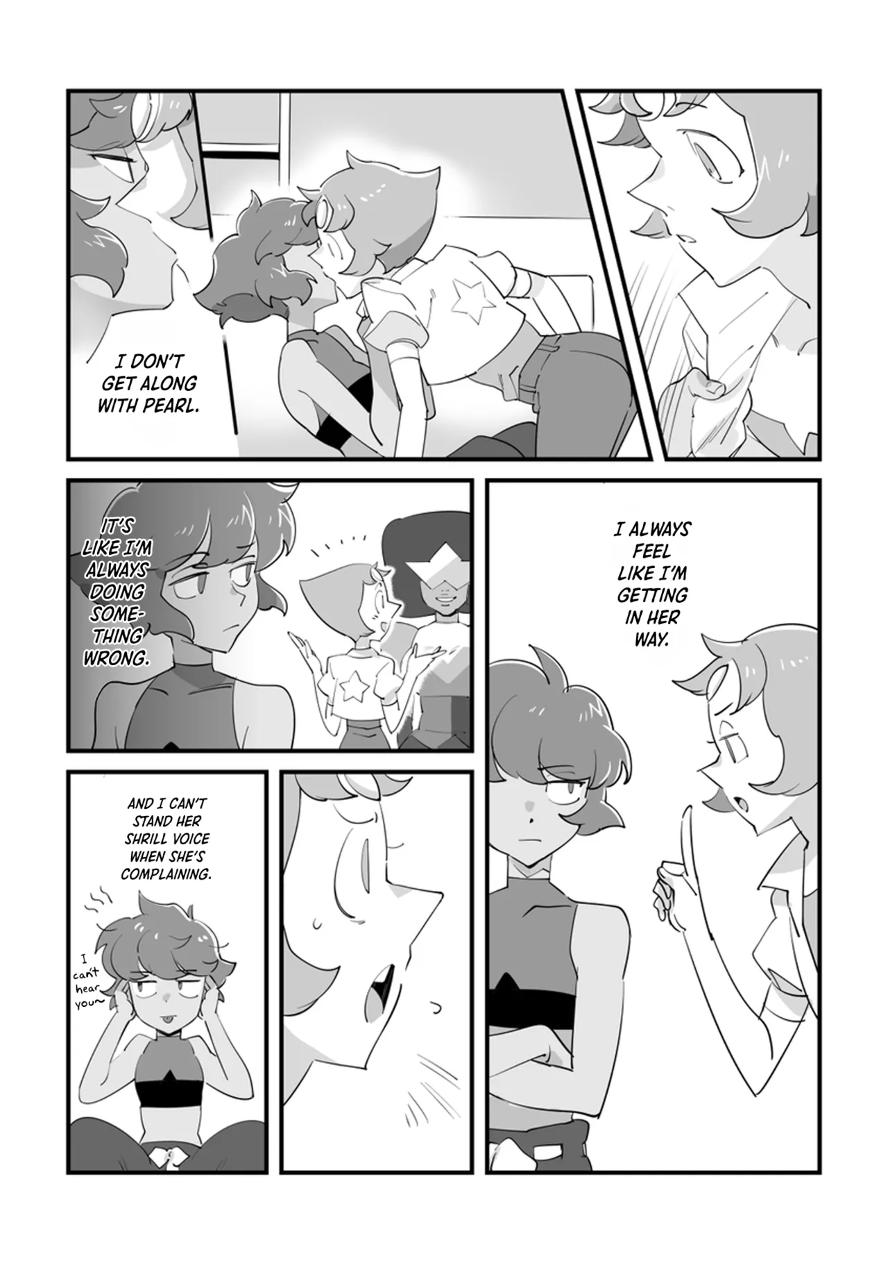 [Jasmin & Brenda (nano)]Anata no Koto wa Suki ja Nai kedo | I Don't Like You, But + Extras(Steven Universe) [English] [Digital] Page 4