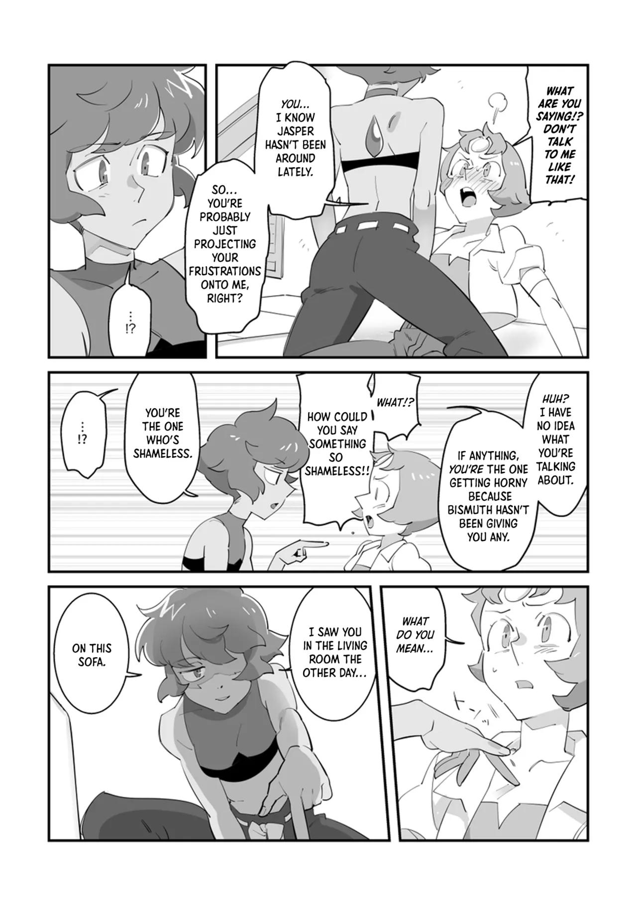 [Jasmin & Brenda (nano)]Anata no Koto wa Suki ja Nai kedo | I Don't Like You, But + Extras(Steven Universe) [English] [Digital] Page 6