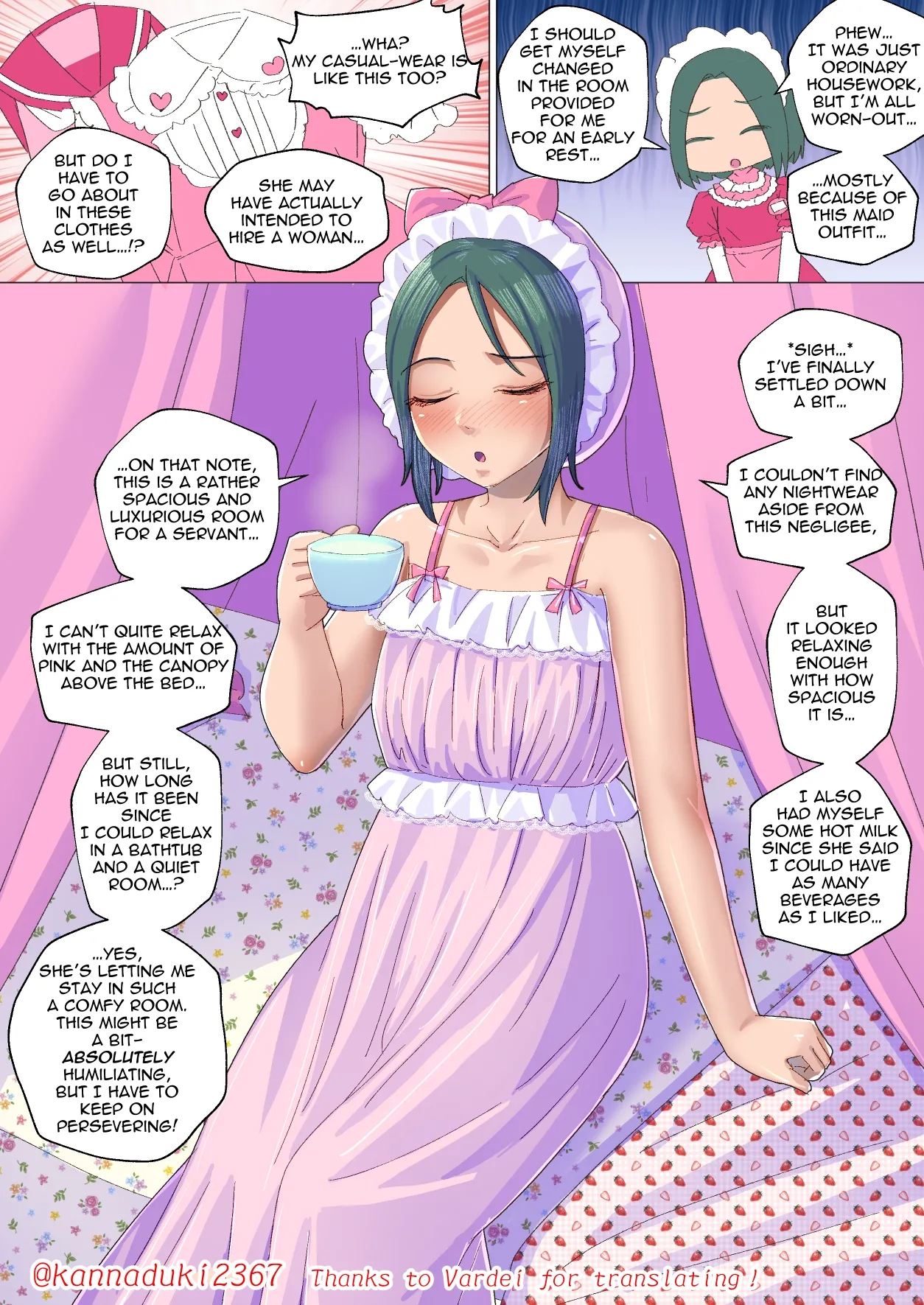 [Jugatsu Usagi]Short Sissy Stories Page 12