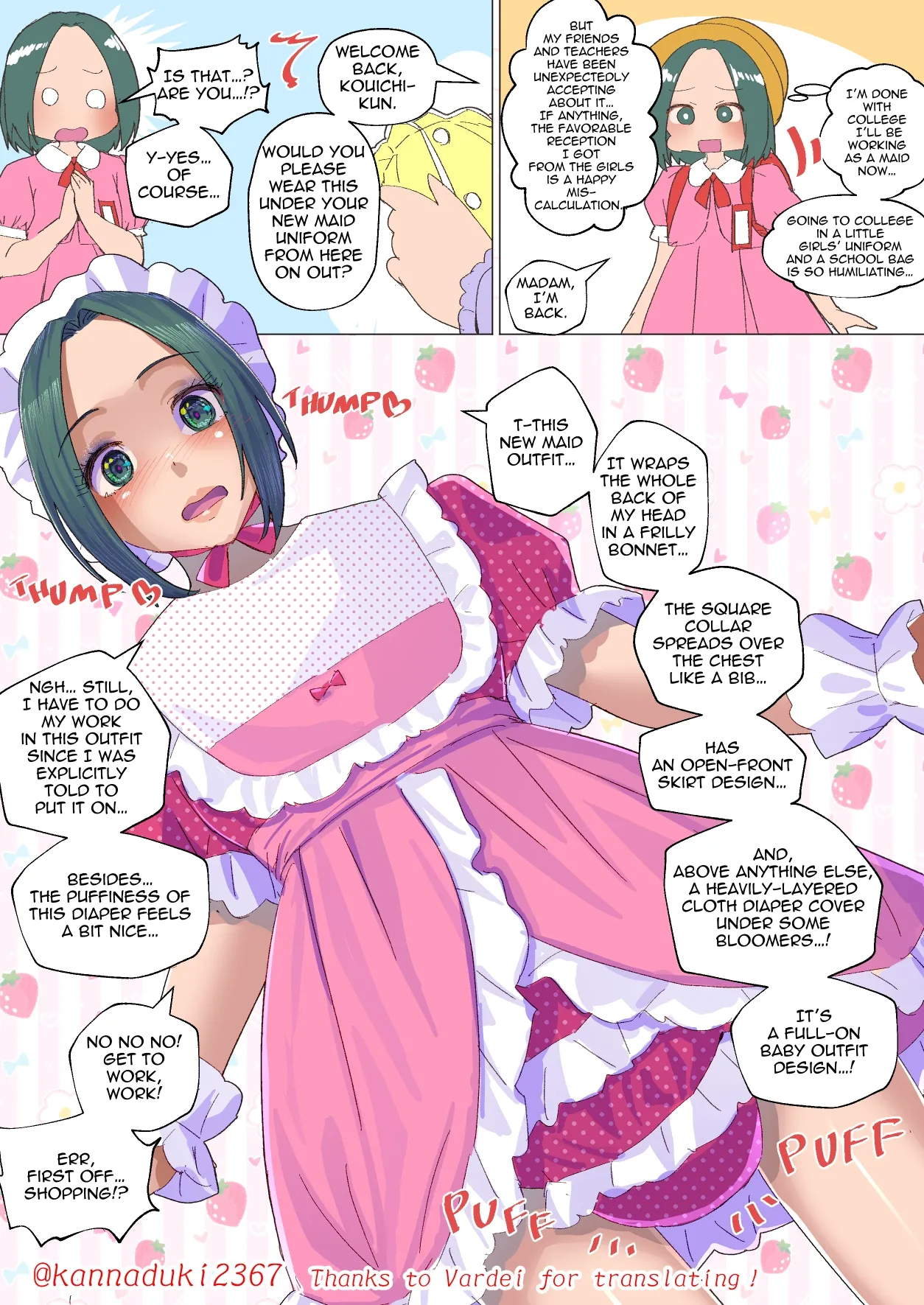 [Jugatsu Usagi]Short Sissy Stories Page 13