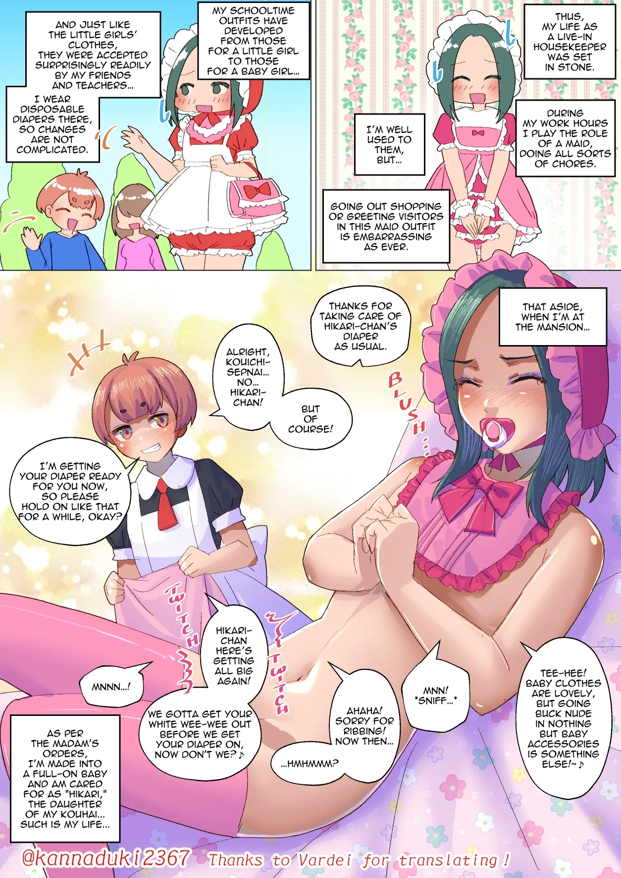 [Jugatsu Usagi]Short Sissy Stories Page 15