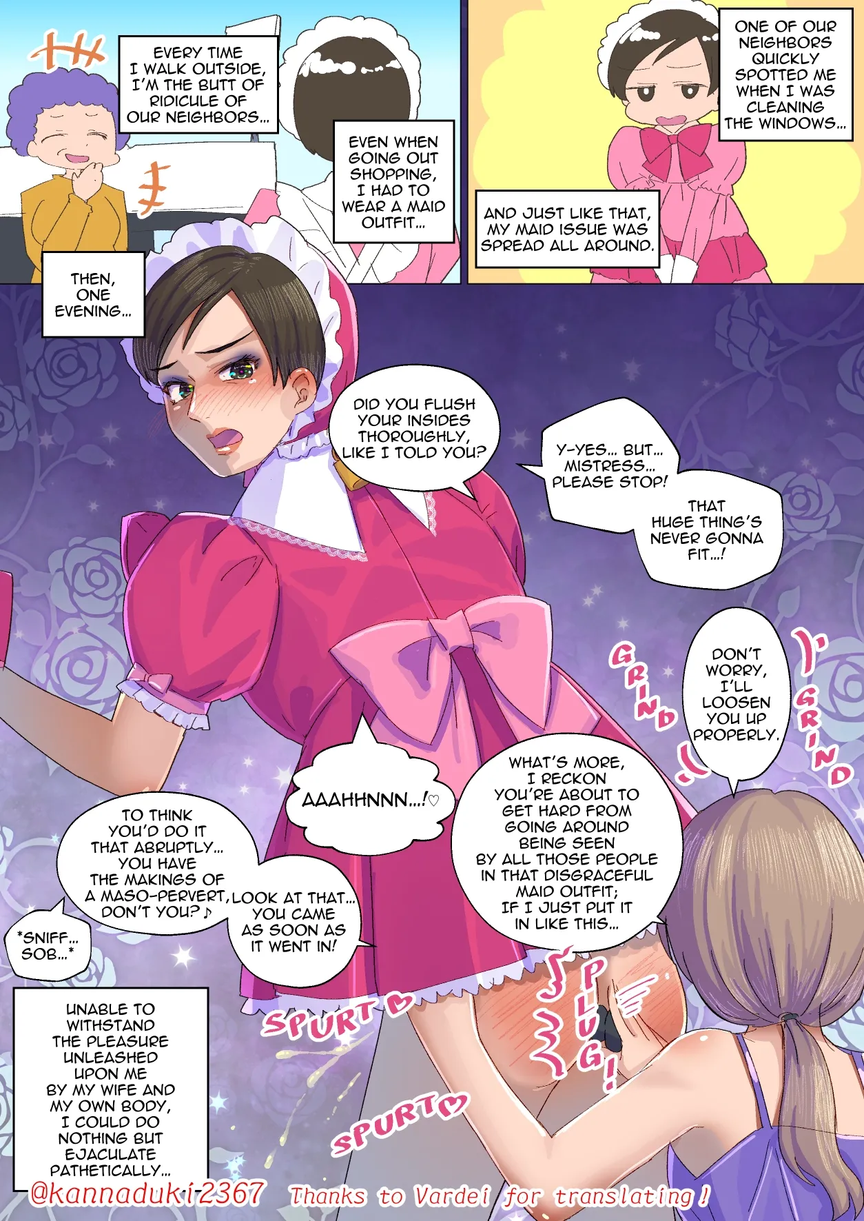 [Jugatsu Usagi]Short Sissy Stories Page 23