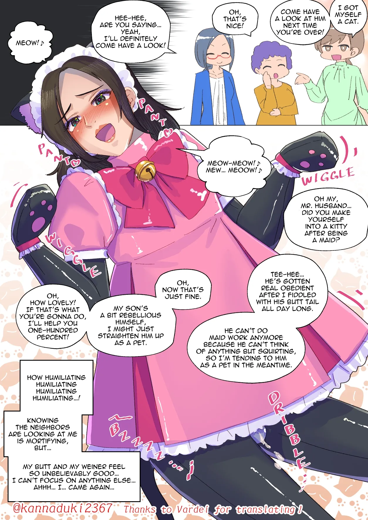 [Jugatsu Usagi]Short Sissy Stories Page 24