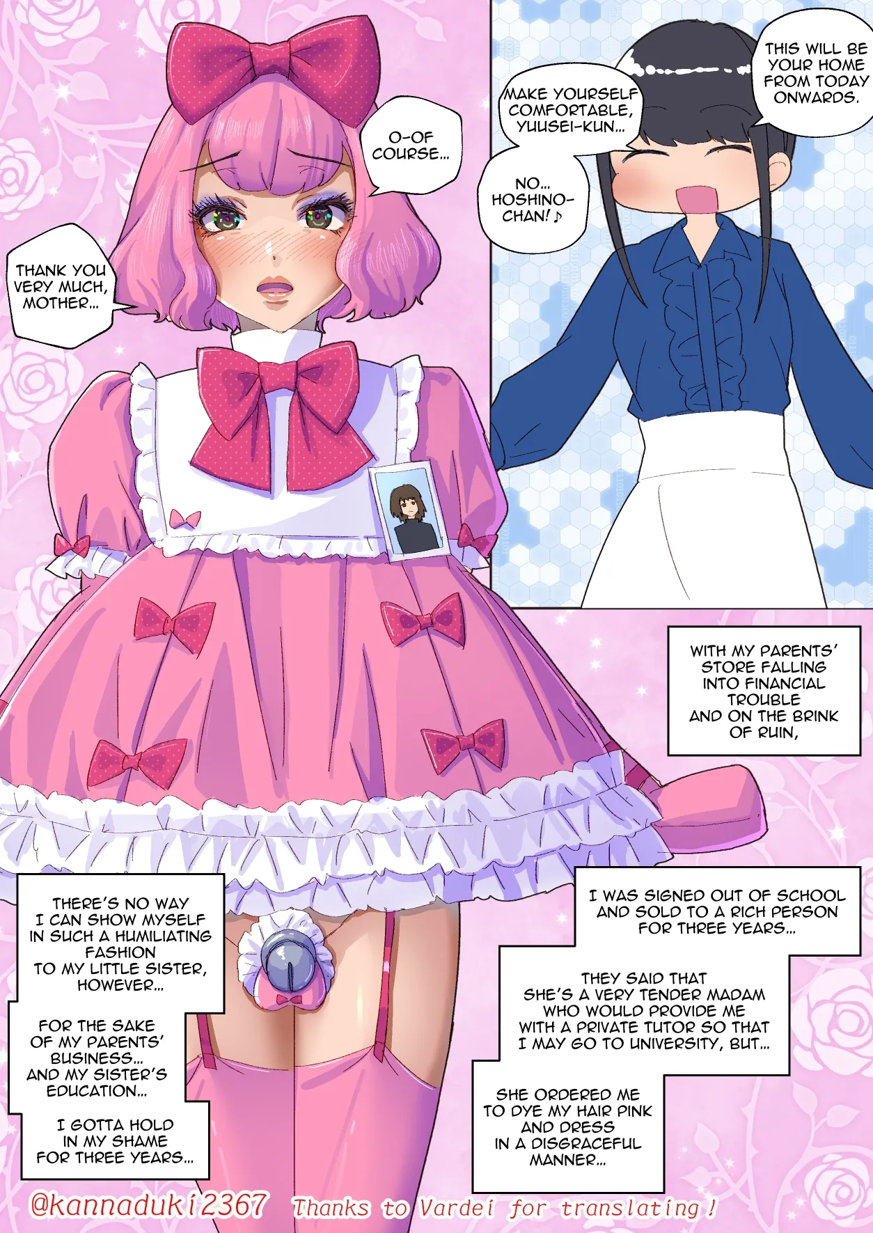 [Jugatsu Usagi]Short Sissy Stories Page 25