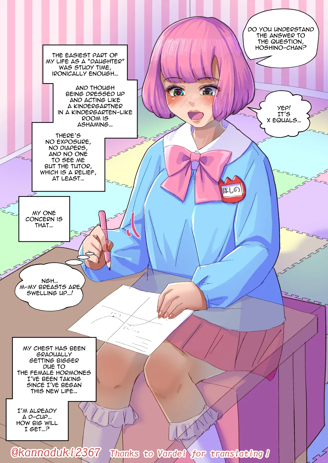 [Jugatsu Usagi]Short Sissy Stories Page 27