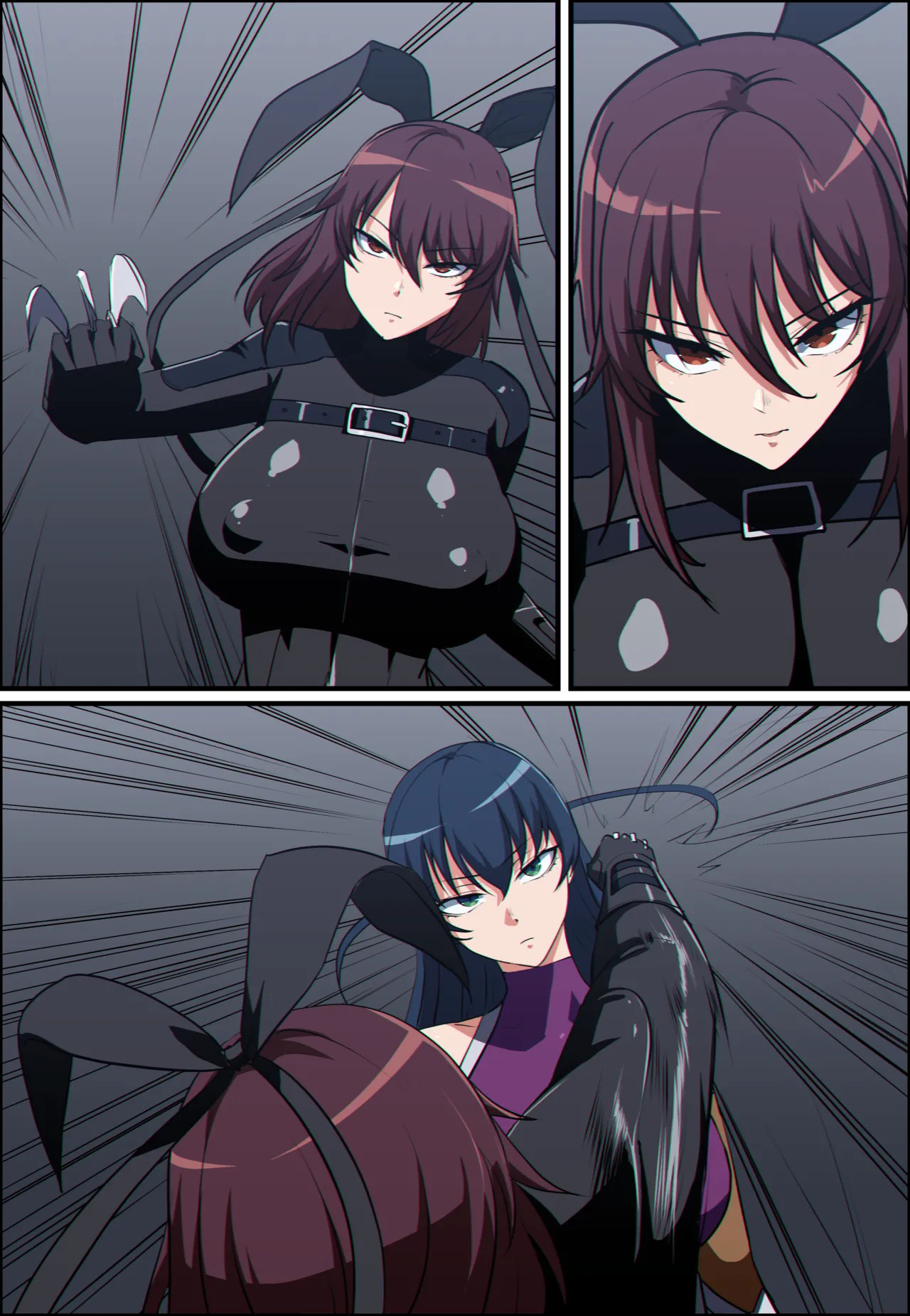 TAIMANIN SERIES - Asagi Igawa / Mizuki Shiranui [Ep.3 - Part1+2] |(pixiv fanbox) Page 10