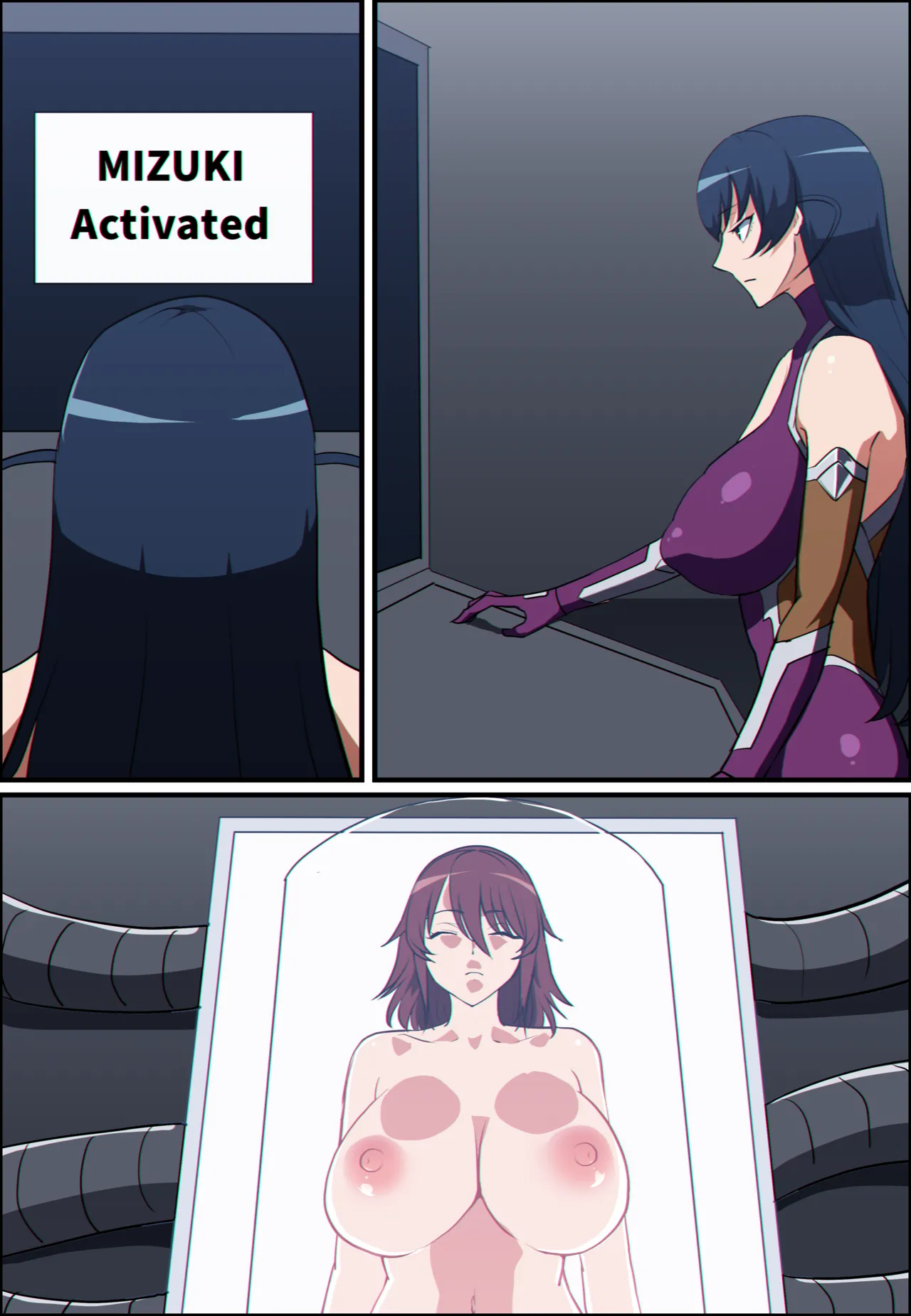 TAIMANIN SERIES - Asagi Igawa / Mizuki Shiranui [Ep.3 - Part1+2] |(pixiv fanbox) Page 2