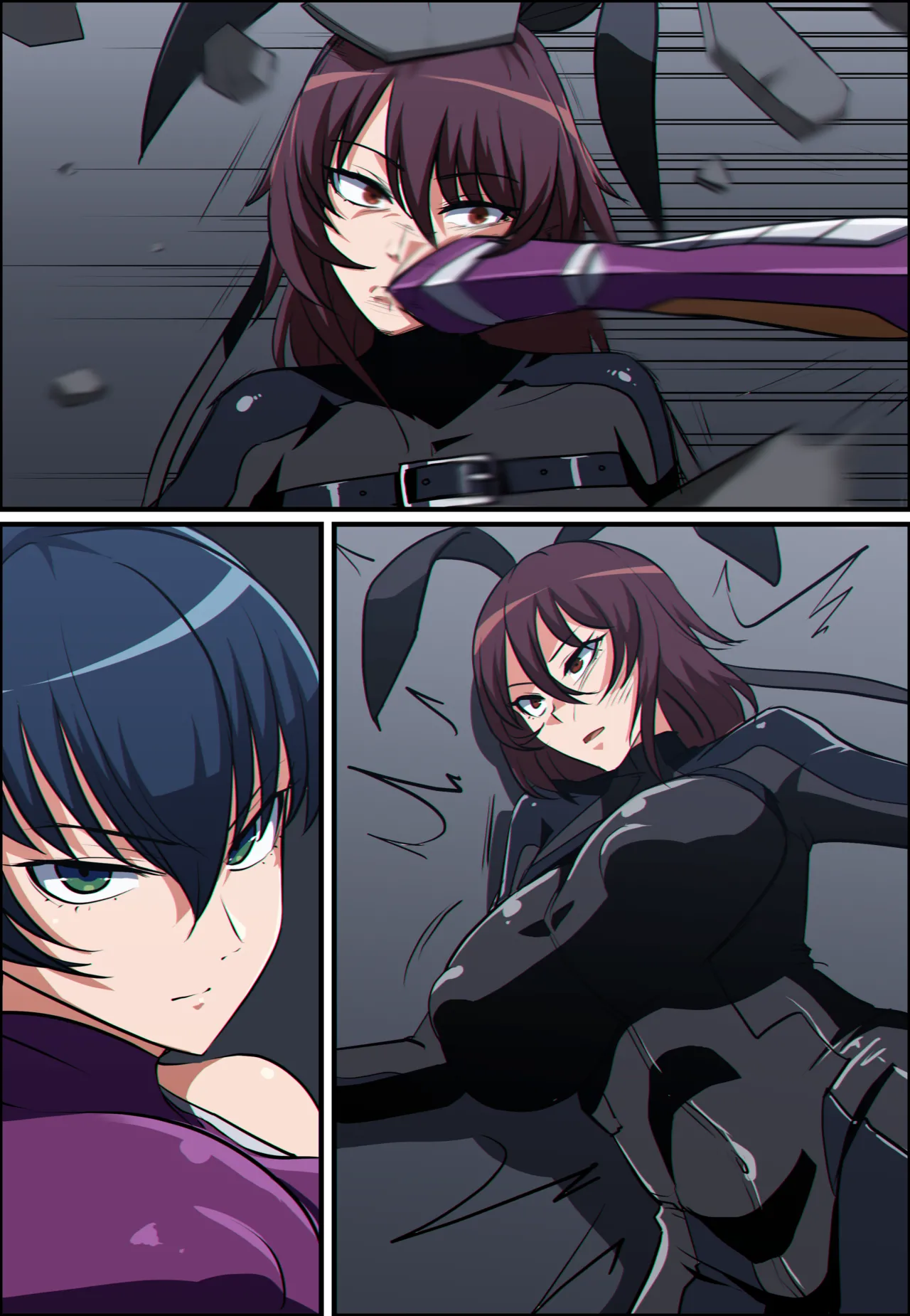 TAIMANIN SERIES - Asagi Igawa / Mizuki Shiranui [Ep.3 - Part1+2] |(pixiv fanbox) Page 8