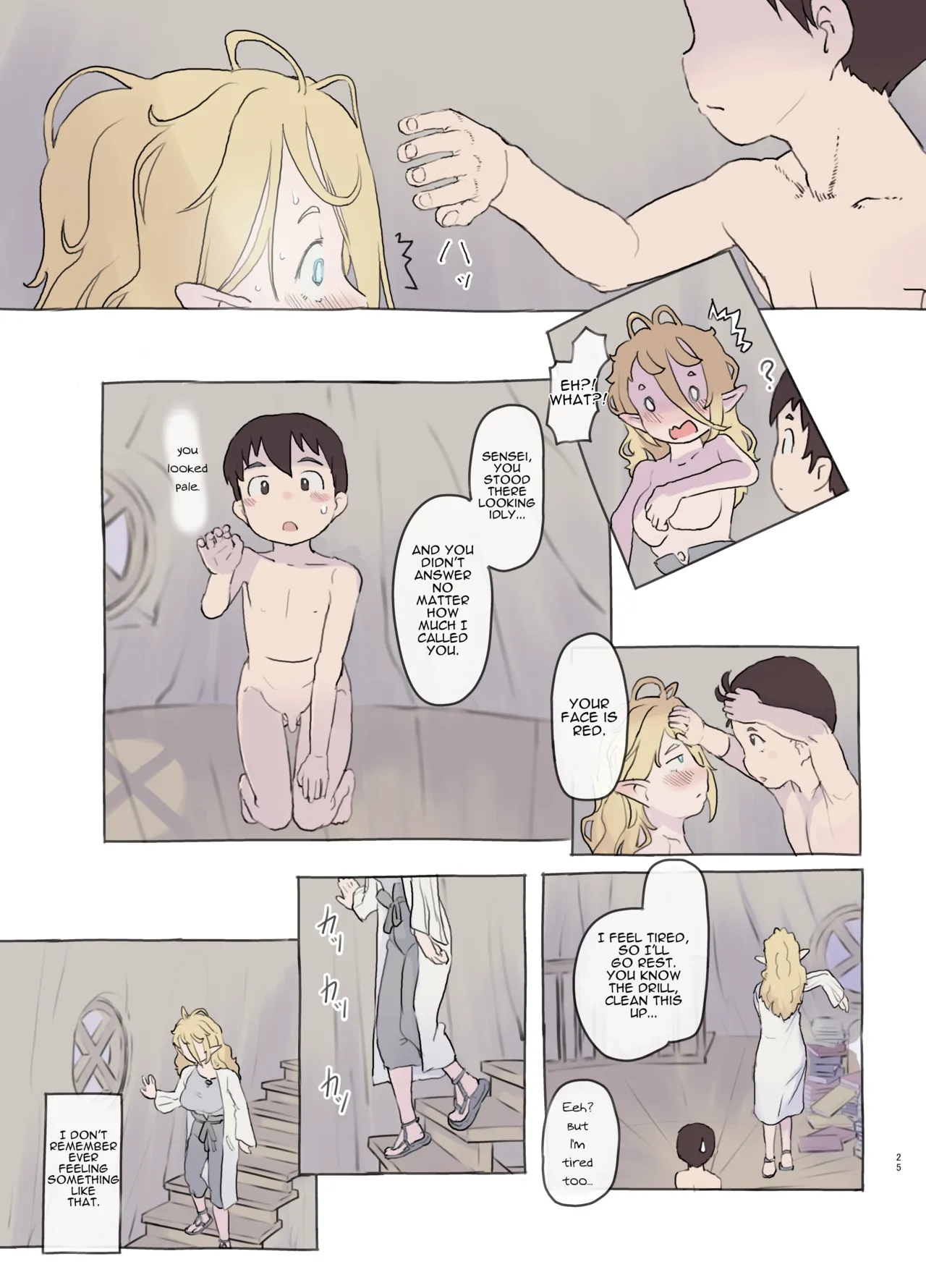 [Kuromahou Kenkyuujo (Nukaji)]Sozai Saishuu - Isekai Renkinjutsushi ni Hirowareta Boku | Gathering Ingredients - I Was Picked Up by an Alchemist From Another World[English] [Brazilisaconspiracy] [Full Color Version] [Digital] Page 25