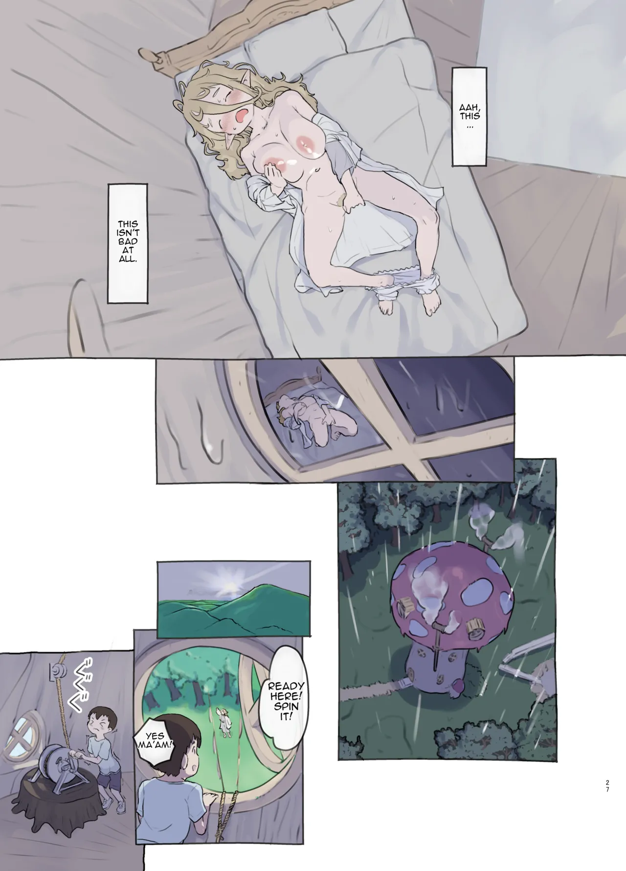 [Kuromahou Kenkyuujo (Nukaji)]Sozai Saishuu - Isekai Renkinjutsushi ni Hirowareta Boku | Gathering Ingredients - I Was Picked Up by an Alchemist From Another World[English] [Brazilisaconspiracy] [Full Color Version] [Digital] Page 27